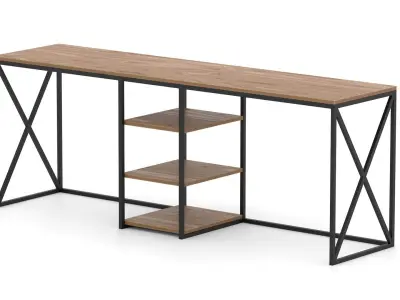 Loft Desk 3D model