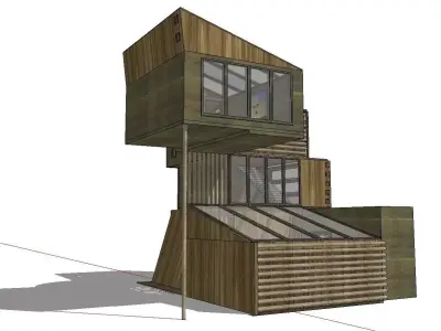 Creative Design-Holiday Cabin-0141 3D model