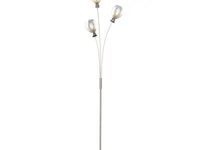 Sylvia Glass Floor Lamp 3D model