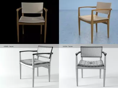 22 Chair 3D model