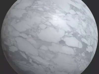 White Grey Marbel Seamless 4k Pbr Texture Texture