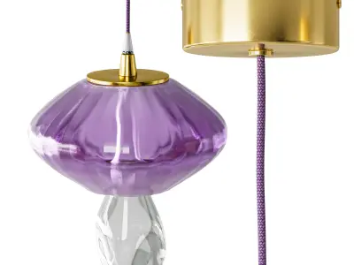 Mushroom Pendant Light by Circu 3D model