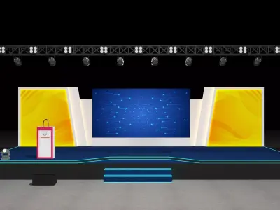 Stage design  3D model get