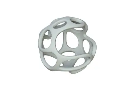 SciFi Cube Object No 23267 Low Poly Shape Texture