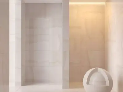 Marble wall 218 3D model