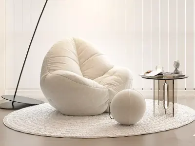 modern sofa chair  3D model