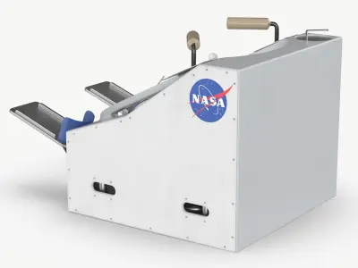  NASA Space Vacuum Toilet Module White 