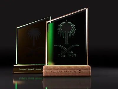 Saudi Lamp accessory 3D model