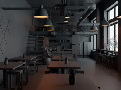  Coffee Shop American Style 