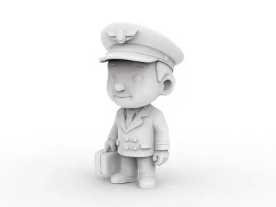 Pilot 3D Printable 3D print model