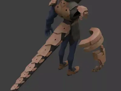 EXUS Hyper Light Breaker Crown Boss Free 3D model