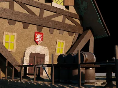 Tavern Cafe 3D model
