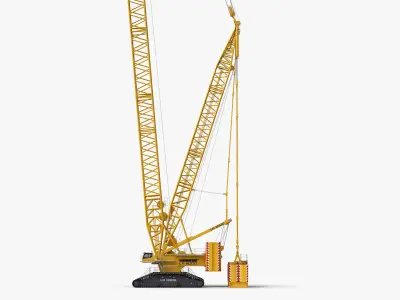  LIEBHERR LR11000 SDB96 Heawy Crawler Crane 