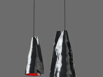 Tayga Design Crusta Pendant Lamp 3D model