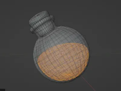 MAGICAL POTION Low-poly 3D model