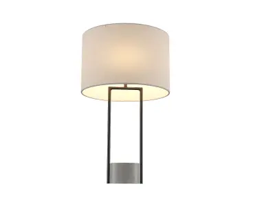 Industrial Outline Table Lamp 3D model