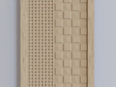 50 Door designs collection for 3D designers and CNC 3D model