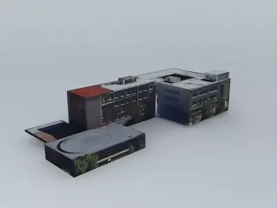Building in Tshwane, South Africa Free 3D model