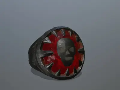 Heal Ring Low-poly 3D model