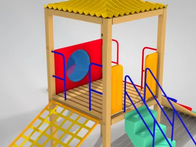 Playground Due 3D model