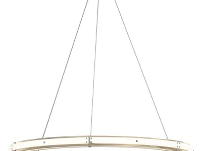 Strata Outer Ring Pendant by Lightology 3D model