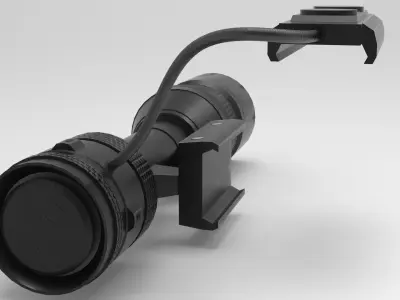 Cloud Defensive REIN Low-poly 3D model