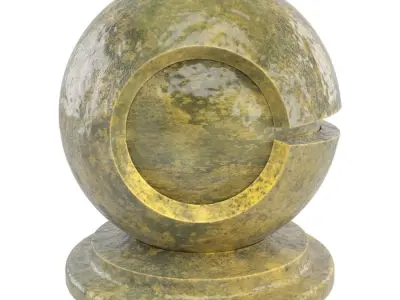 Colored Glazed Stoneware Ceramic - Seamless Material Texture