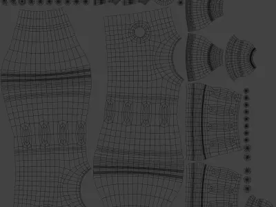 Realistic PBR Fire hydrant Traditional Red  Low-poly 3D model