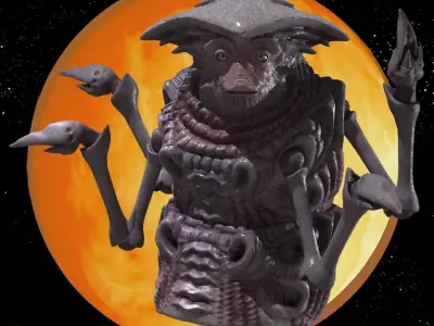 Space Pilot for Poser 3D model