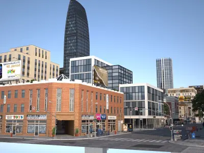 City KC4 3D model