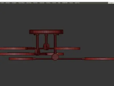 COSMO NAP BRASS SPIDER Low-poly 3D model