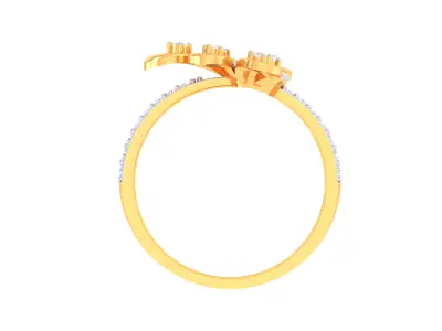  Women Ring MTL 3dm STL OBJ FBX Details 3D print model 30