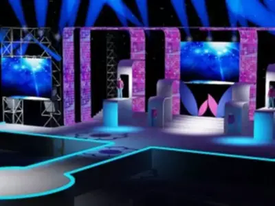 Concert party carnival stage 118 3D model