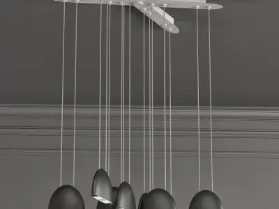 LED OVAL  3D model