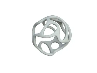 SciFi Cube Object No 37328 Low Poly Shape Texture
