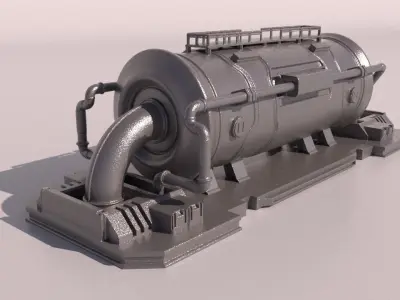 OilTank for 3Dprint 3D print model