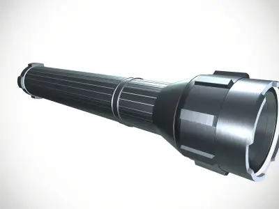 Torch Low-poly 3D model