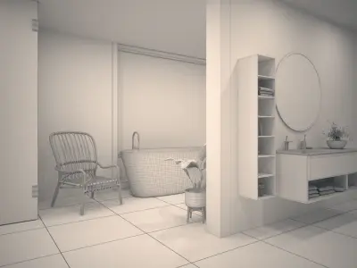 Render Inspiration 02 3D model