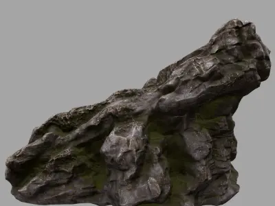 Rock Low-poly 3D model