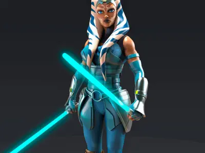 Asoka Star 2 3D print model