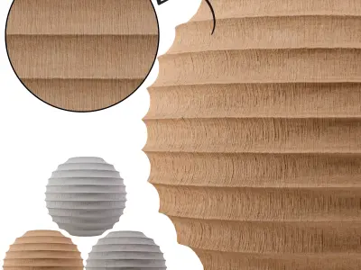 Fluted Brushed plaster - Seamless Texture