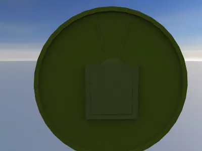 Interior chair in sky Free 3D model