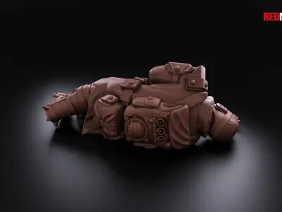 Ice Warriors - Slain soldiers 3D print model