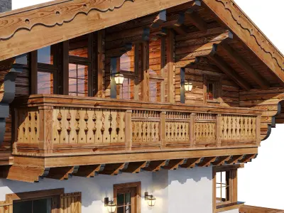 Eco wood v6 3D model