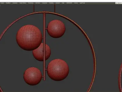 IONA RING Low-poly 3D model