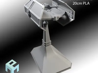 SW Dart Vader Fighter 3D print model