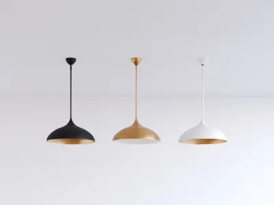 Modelesque Modern Pendant - Large 3D model