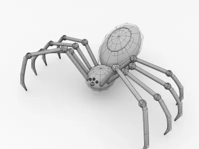 Spider Bot 3D model