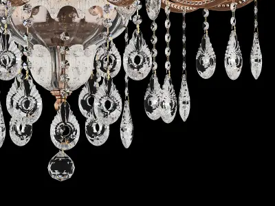 MD 6806-10-5 Osgona Chandelier 3D model