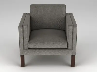Borge Mogensen Armchair 3D model